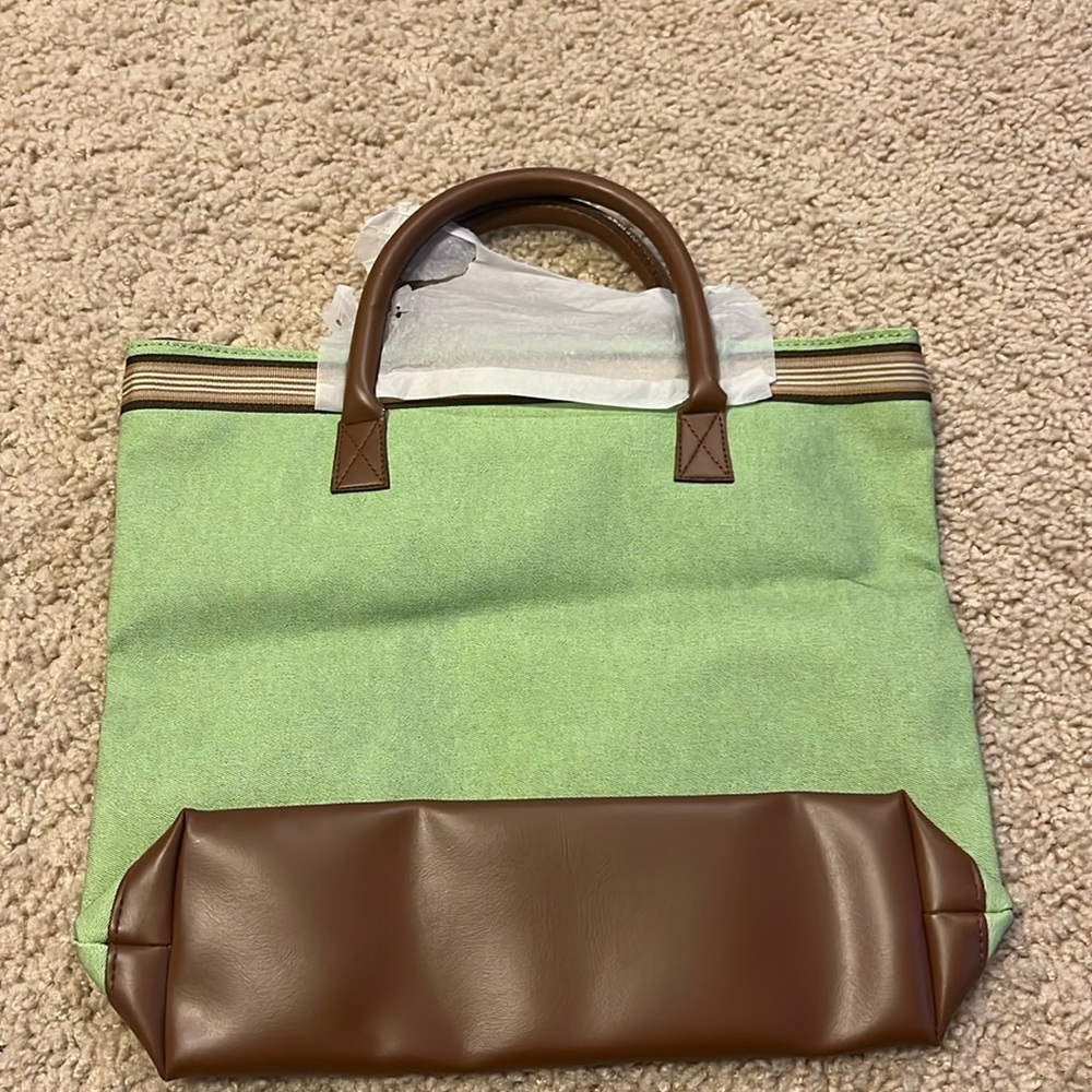 Green Mini Tote Bag